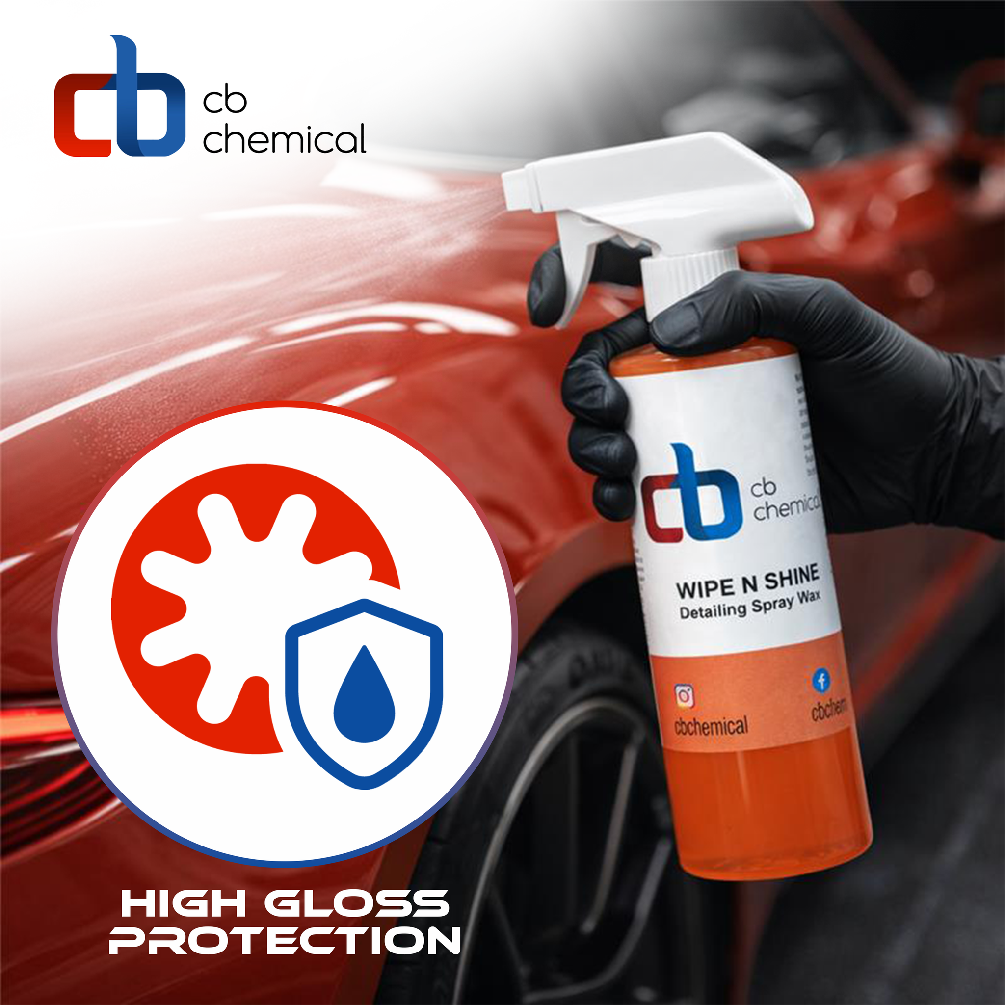 Wipe & Shine Spray Wax – C & B Chemical, Inc