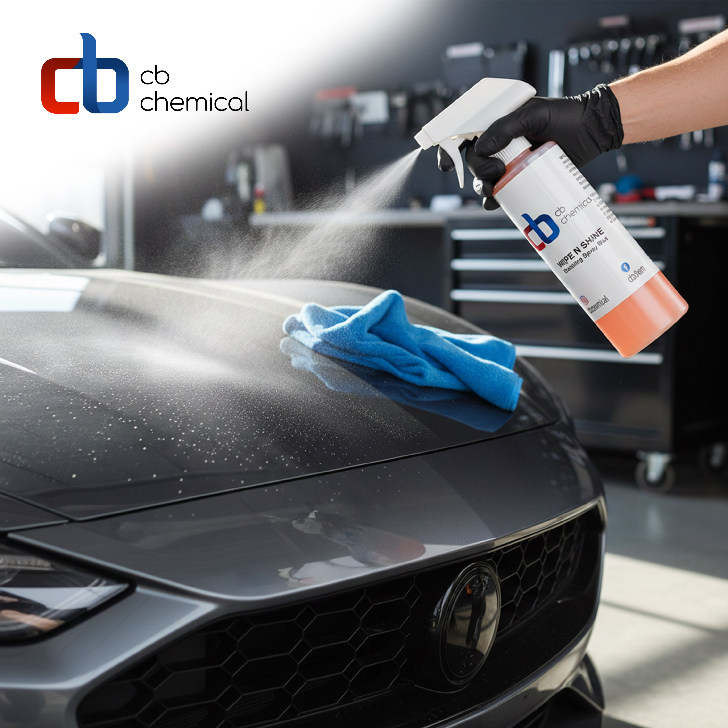 Wipe & Shine Spray Wax – C & B Chemical, Inc