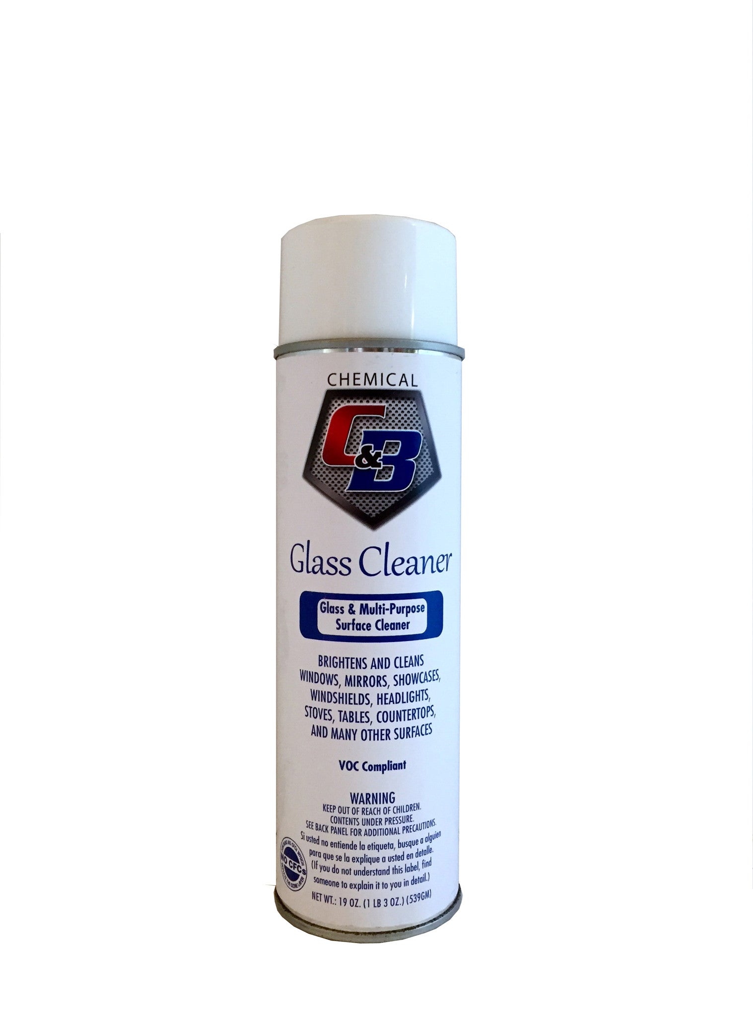 Glass & Multi-Purpose Surface Cleaner - C & B Chemical, Inc