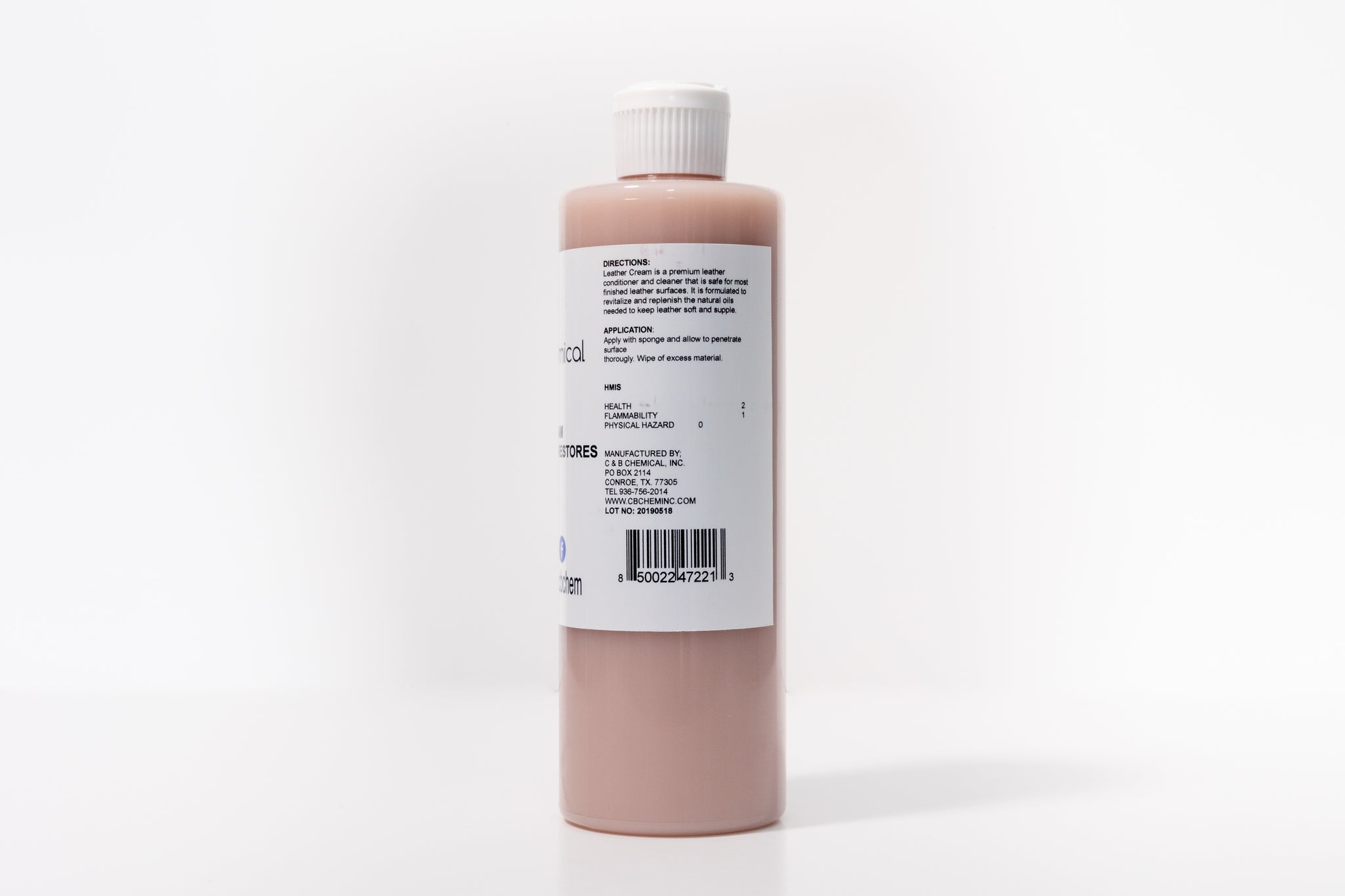 Leather Cream - C & B Chemical, Inc