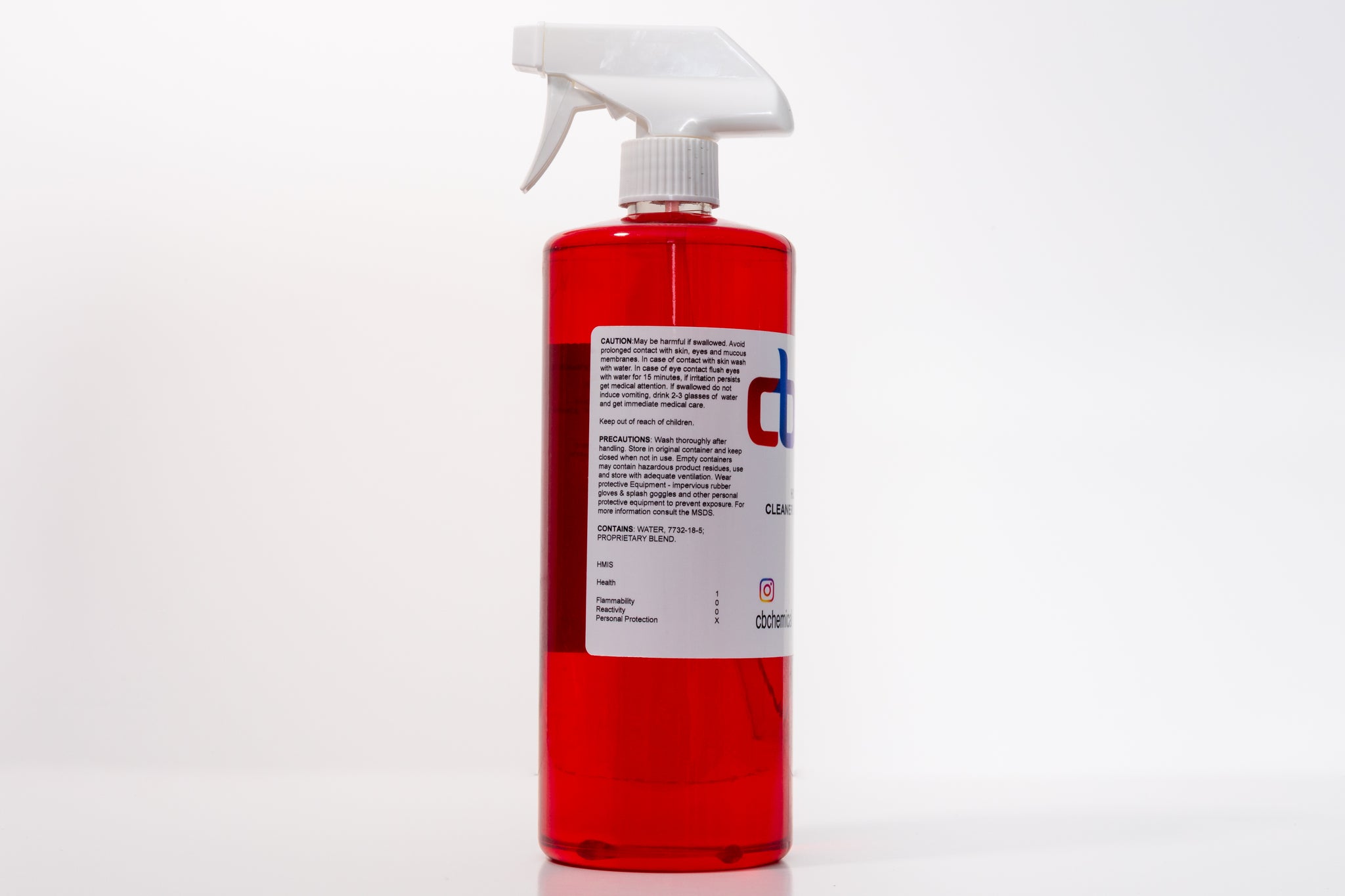 HD Red - Floor Cleaner/Degreaser - C & B Chemical, Inc