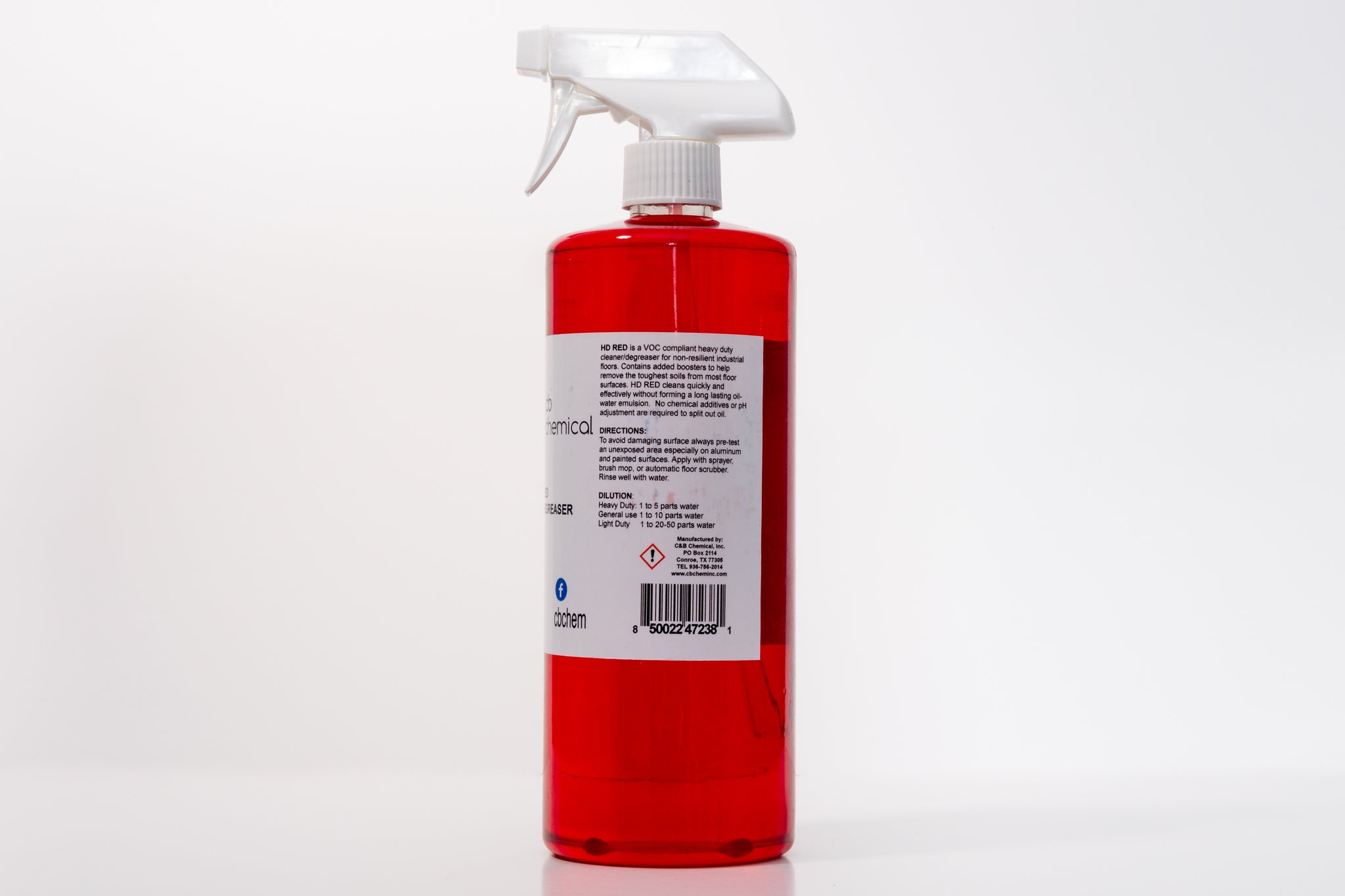 HD Red - Floor Cleaner/Degreaser - C & B Chemical, Inc