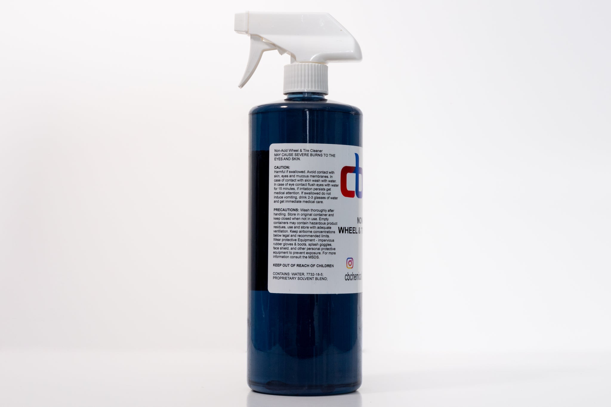 Non Acid Wheel & Tire Cleaner - C & B Chemical, Inc