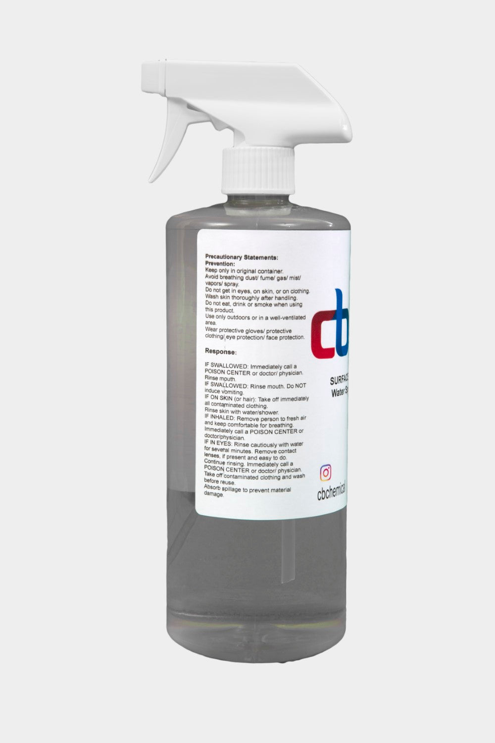 Surface Clarifier / Water Spot Remover - C & B Chemical, Inc