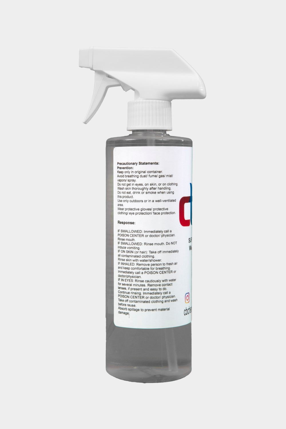 Surface Clarifier / Water Spot Remover - C & B Chemical, Inc