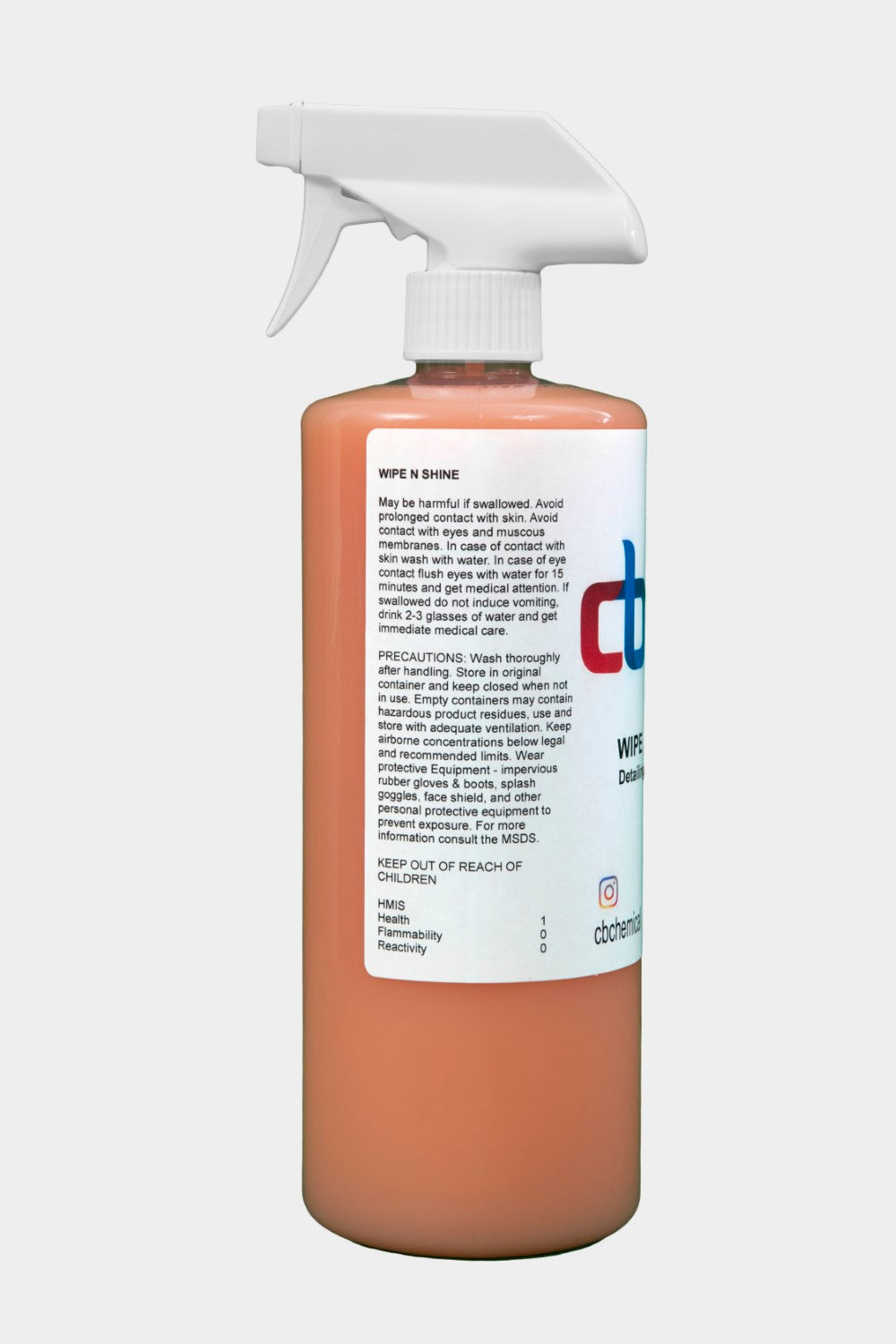 Wipe & Shine Spray Wax - C & B Chemical, Inc